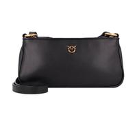 PINKO Half Moon Bolsa de hombro Piel 23 cm negro
