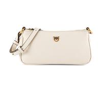 PINKO Half Moon Bolsa de hombro Piel natural 23 cm blanco