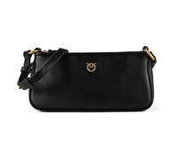 PINKO Half Moon Bolsa de hombro Piel natural 23 cm negro
