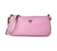 PINKO Half Moon Bolsa de hombro Piel natural 23 cm púrpura