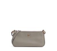Pinko Half Moon Mini Bandolera gris, cuero, mujer