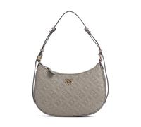 Pinko Half Moon Mini Bolso de hombro gris, cuero, mujer