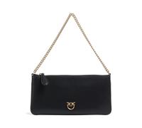Pinko Horizontal Bolso de hombro negro, cuero, mujer