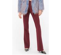 PINKO Hulka Trousers Burgundy - Royal Port Talla: 40 | Pantalones Outlet | Mujer | Marrón