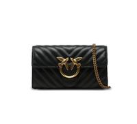 PINKO - Love Bag One Wallet Chevron - Bags - Mujer - Negro - ONE SIZE -
