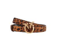 PINKO Love Berry Cinturón Piel natural 75 cm marrón