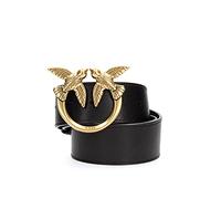 Pinko Love Berry Hips Simply Belt H4 Cinturn, Z99_Nero Limousine, L para Mujer