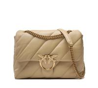 Pinko, LOVE BIG PUFF CL SHEEP NAPPA Mujeres, D01q_galleta jengibre-antique Gold, Talla única