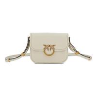 Pinko LOVE BOX BAG FLAP MINI, Blanco (z14q White), 19X13X7