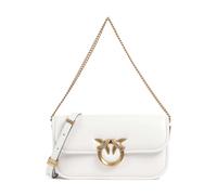Pinko Love Box Horizontal | Bolso de hombro | blanco | cuero de ternera fino granulado