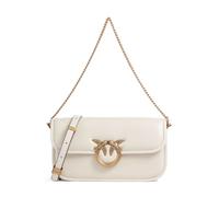 Pinko Love Box Horizontal | Bolso de hombro | marfil | cuero de ternera fino granulado