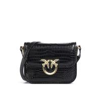 Pinko Love Box Mini | Bandolera | negro | cuero repujado