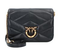 PINKO Love Click Bolsa de hombro Piel 17 cm negro