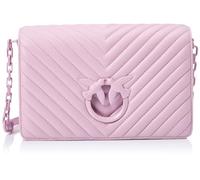 Pinko Love Click Classic Sheep Borla Chevron, Bolsa para Mujer, Wwgb_Lilla-Block Color