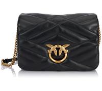 PINKO Love Click Bolsa de hombro Piel 28 cm black (TAS003410)