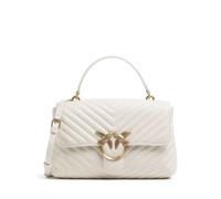 Pinko Love Lady Puff Classic Bolso de mano marfil, cuero, mujer