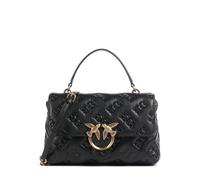 Pinko Love Lady Puff Classic Bolso de mano negro, cuero, mujer