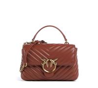 Pinko Love Lady Puff Mini Bolso de mano marrón, cuero, mujer