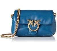 Pinko Love Micro Puff C Sheep Nappa, Bolsa Mujeres, G35q_Ottanio-Antique Gold, Talla única