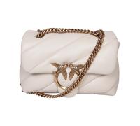 PINKO Love Puff Bolsa de hombro Piel 21 cm beige