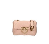 Pinko Love Mini Puff Cl Sheep Borla, Bolso Mujer, Talla Única, O81q_polvo-antique Gold, Talla única