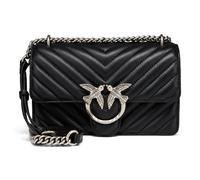 PINKO Love One Bolsa de hombro Piel 21 cm gris