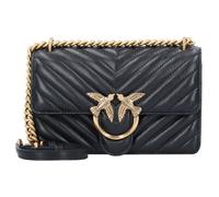 PINKO Love One Bolsa de hombro Piel 21 cm negro