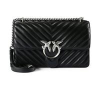 PINKO Love One Bolsa de hombro Piel 26.5 cm gris