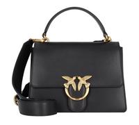PINKO Love One Bolso Piel 25 cm negro