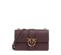 Pinko Love One Classic Bandolera bordeaux, cuero, mujer