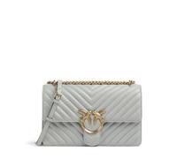 Pinko Love One Classic | Bolso de hombro | gris | cuero de oveja
