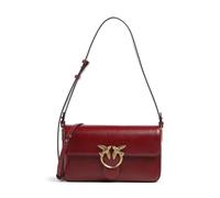 Pinko Love One Classic Slouchy | Bolso de hombro | rojo | cuero graneado
