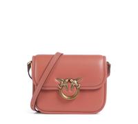Pinko Love One Mini Bandolera coral, cuero, mujer