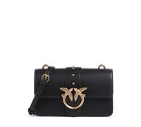 Pinko Love One Mini Bandolera negro, cuero, mujer