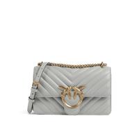 Pinko Love One Mini | Bolso de hombro | gris | cuero de grano fino