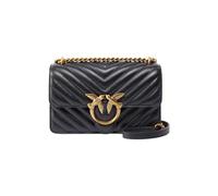 Pinko - LOVE ONE MINI DC SHEEP NAPPA C, LOVE ONE MINI DC SHEEP NAPA C Mujer, Z99Q_NERO-ANTIQUE GOLD,