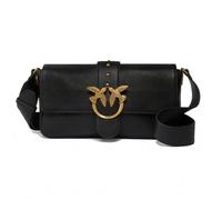 Pinko Bolsa de hombro Love One Mini Slouchy Piel 22 cm Negro