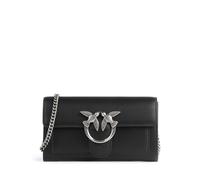 Pinko Love One Monedero negro, cuero, mujer