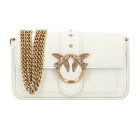PINKO Love One One Bolsa de hombro Piel 19.5 cm beige