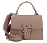 PINKO Love One One Bolso Piel 20 cm marrón
