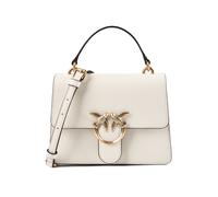 PINKO Love One One Bolso Piel natural 20 cm blanco