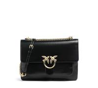 Pinko Love One Soft Big | Bolso de hombro | negro | cuero de ternera fino granulado