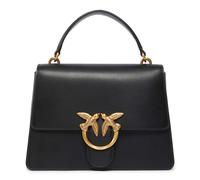 PINKO Love One Top Handle Classic Light M Black - Antique Gold
