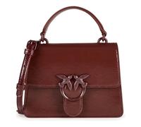 PINKO Love One Top Mini Bolso Piel 20 cm púrpura