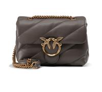 PINKO Love Puff Bolsa de hombro Piel 21 cm gris