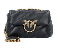 Pinko Love Mini Puff Cl Sheep Borla, Bolso Mujer, Talla Única, Z99q_negro-antiguo Gold, Talla única