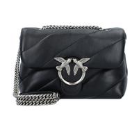 Pinko Love Mini Puff Cl Sheep Borla, Bolso Mujer, Talla Única, Z99o_negro-old Silver, Talla única