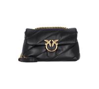 Pinko - LOVE CLASSIC PUFF CL SHEEP NAP, Bolso de mano Mujer, Z99Q_NERO-ANTIQUE GOLD,