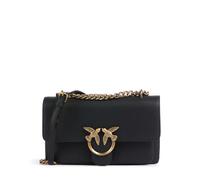 Pinko Love Soft Mini | Bolso de hombro | negro | cuero graneado