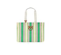 PINKO - Maxi Shopper Rayas - Bags - Mujer - Multicolor - ONE SIZE -